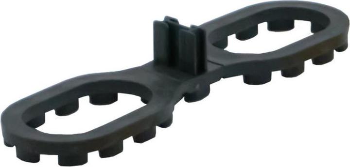 Produktbild Sanpro Terrassen Abstandshalter für Terrassendielen, schwarz, Fugenstärke 7 mm, Anzahl 100 Stück (100 x)