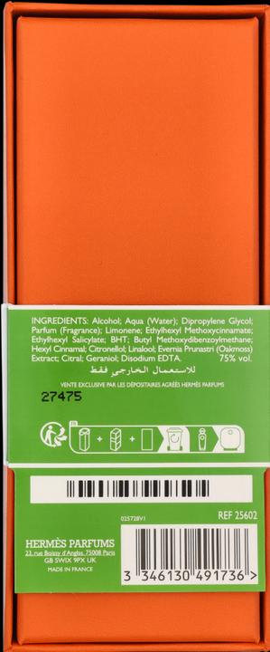 Immagine prodotto Hermès Eau de Pamplemousse Rose (Eau de cologne, 100 ml)