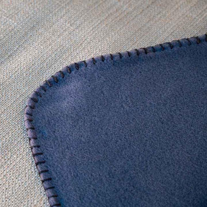 Actual product image Granna Fleecedecke 170x130 cm (blau) (170 x 130 cm)