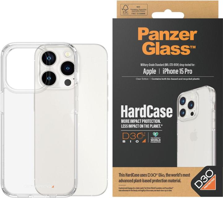 Produktbild PanzerGlass HardCase with D3O (Apple iPhone 15 Pro)