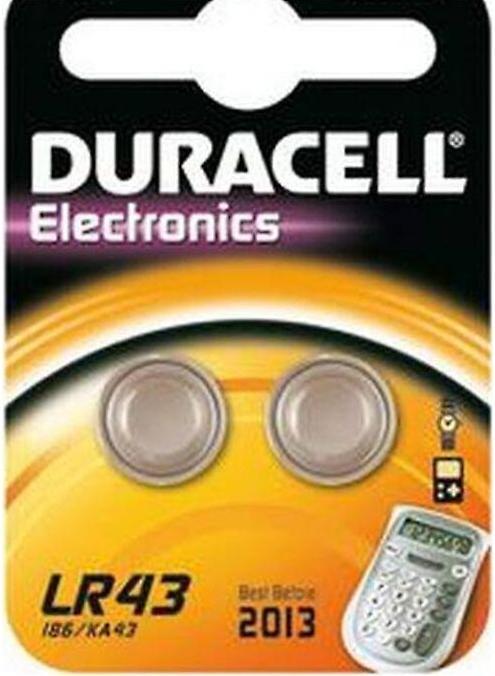 Actual product image Duracell Electronics (2 pcs., LR43, 170 mAh)