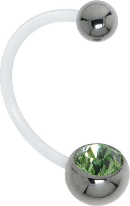 Bijouteria Schwangerschaftspiercing (Bioplast, Titan, Kristall)
