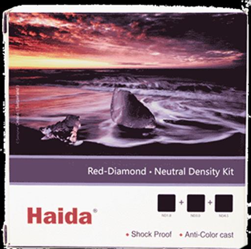 Produktbild Haida ND Filter Steckfilter Set 100 mm 1.8 3.0 4.5 (100 mm, ND- / Grauverlauffilter)