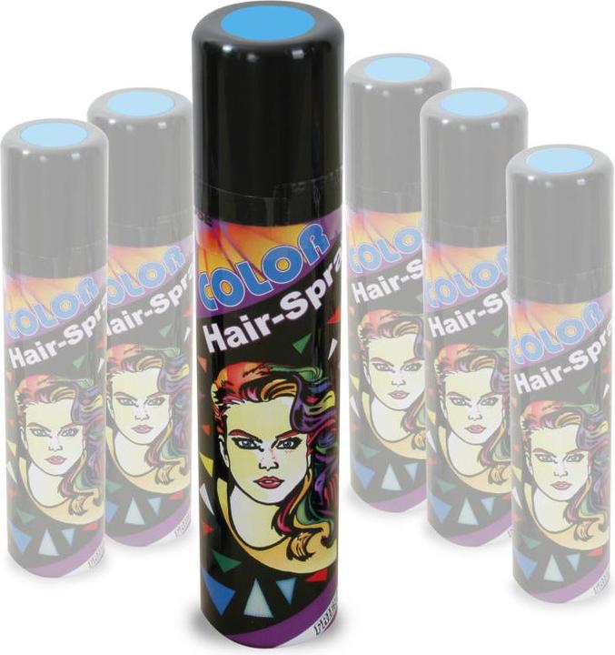Actual product image Fries Colour hairspray 100ml blue (100)