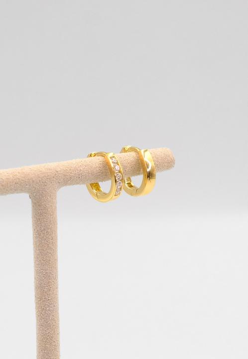Produktbild Muau Creolen (750/18 K Gelbgold)
