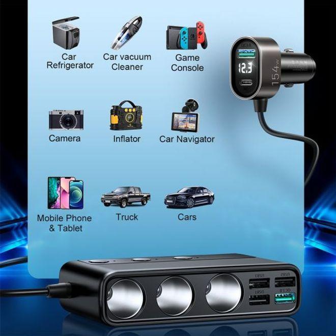 Produktbild Joyroom Multiport Car Cigarette Lighter