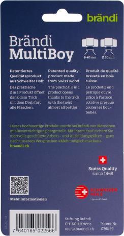 Produktbild Brändi Multiboy (Elektrischer Korkenzieher)