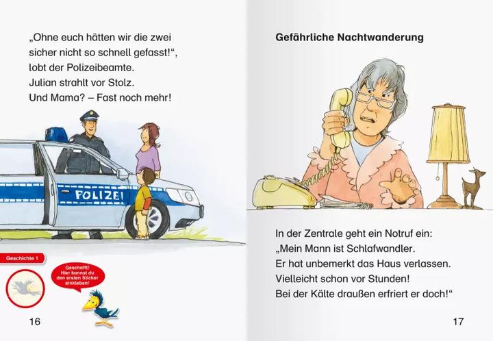 Image du produit Ravensburger Leserabe - 1. Lesestufe: Polizeigeschichten (Allemand, Gerhard Schröder, Katja Reider, 2023)