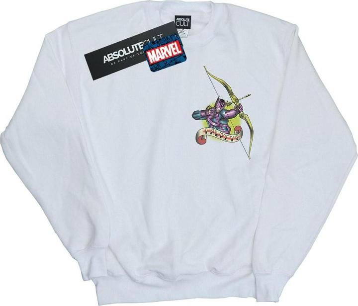 Hawkeye Tattoo Breast Print Sweatshirt (XXL)