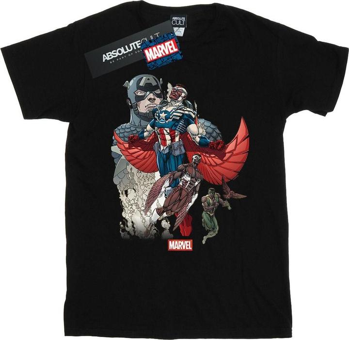 Captain America Falcon Evolution TShirt Jungen