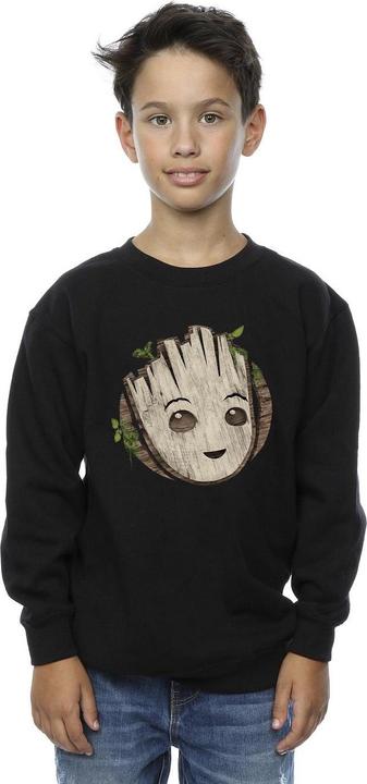 Produktbild I Am Groot Wooden Head Sweatshirt Jungen (128)