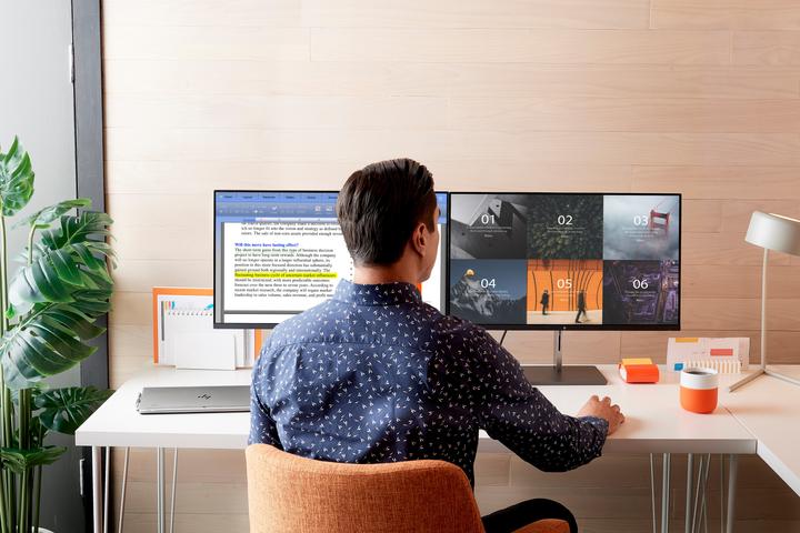 Produktbild HP Elite S270n 4K Micro Edge (3840 x 2160 Pixel, 27")