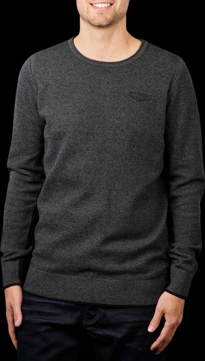 Pme Legend R-Neck Pullover Cotton antracite (S)