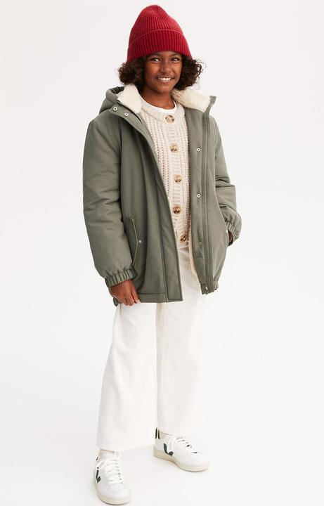 Immagine prodotto La Redoute Collections Weich gefütterter Parka mit Reissverschluss und Kapuze (164)