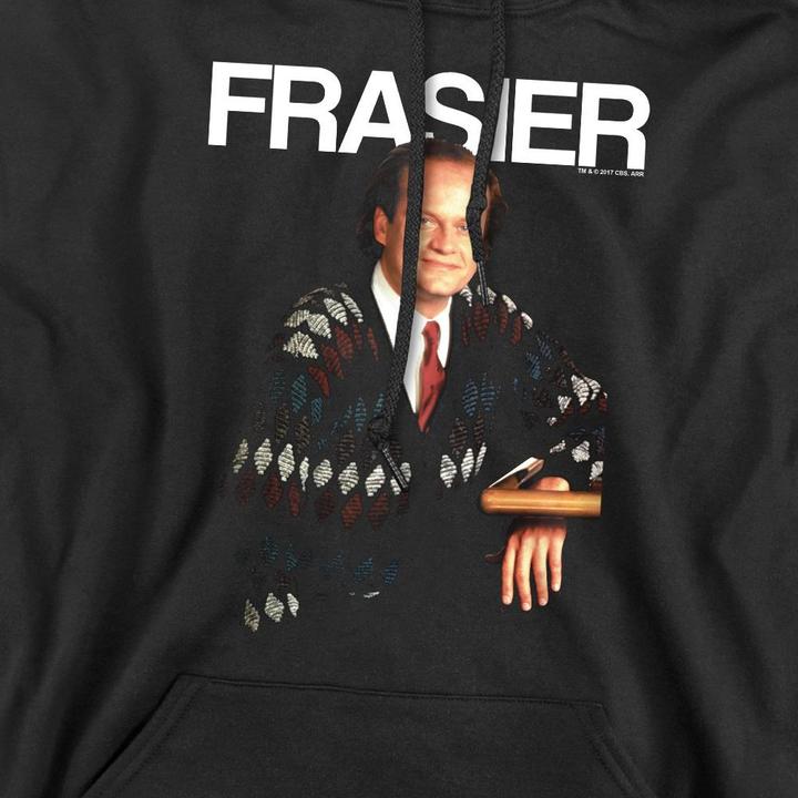 Immagine prodotto Cheers Felpa con Cappuccio Frasier Crane Uomo (S)