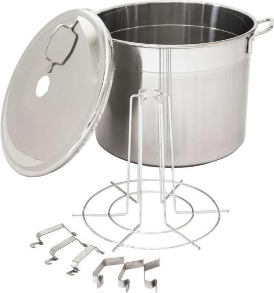 Produktbild Guillouard Edelstahl Sterilisator 6 Gläser von 1 l Kochtopf von 24 l