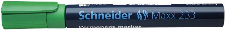Actual product image Schneider Maxx 233 permanent marker Line width: 1-5 mm Ink colour: green (Green, 5 mm, 1 x)