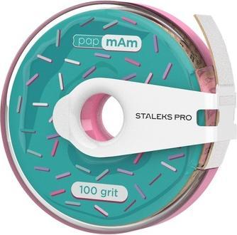 Image du produit NoName Ruban abrasif blanc jetable Expert dans une boîte en plastique STALEKS PRO 100 Grit