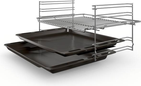 Produktbild Bosch Hausgeräte Bosch HKA090150 - Serie 4 - Vrijstaand fornuis - Keramisch - RVS - 3D Hetelucht - Energielabel A