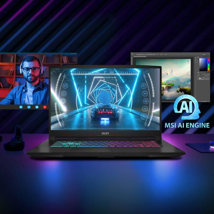 Image du produit MSI Katana A17 AI (17.30", AMD Ryzen 9 8945HS, 16 Go, 1000 Go, CH)
