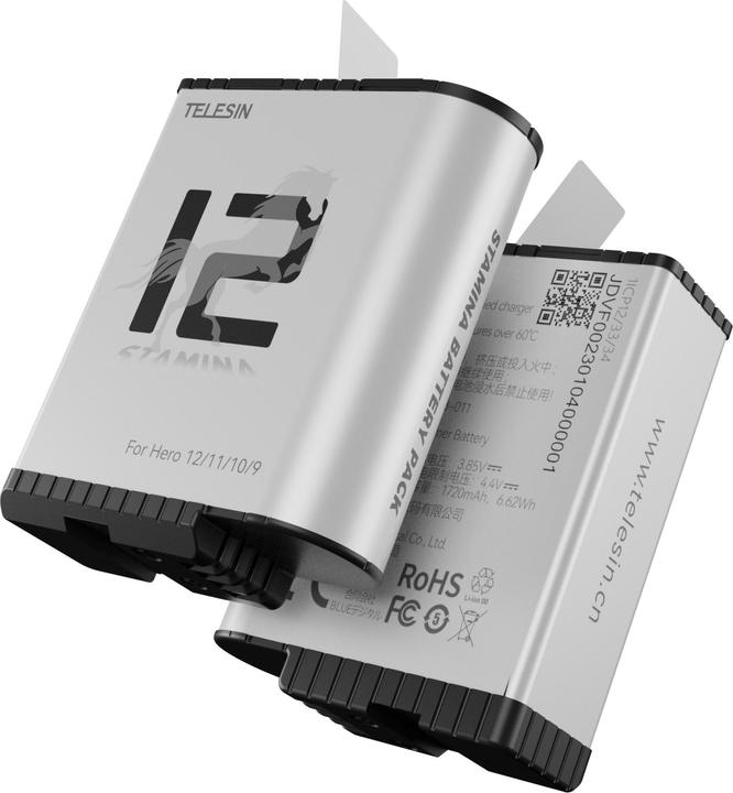 Immagine prodotto Telesin Akku Ladestation (GoPro Hero 11, GoPro Hero 9, GoPro Hero 12, GoPro Hero 10)