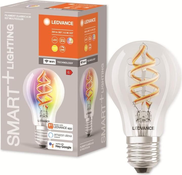 Produktbild Ledvance Smart+ (E27, 4.50 W, 300 lm, 1 x, G)