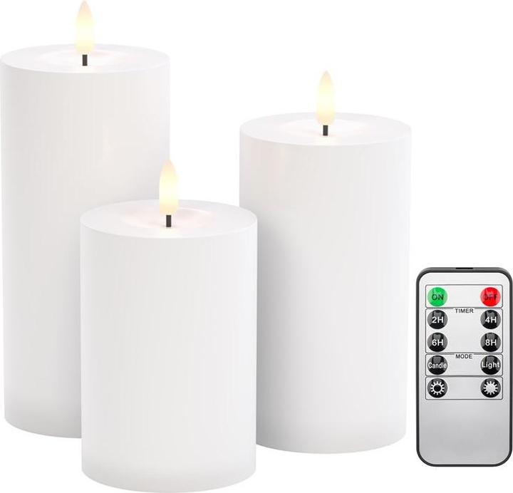 Produktbild Goobay 3er-Set LED-Kerzen (3 x)