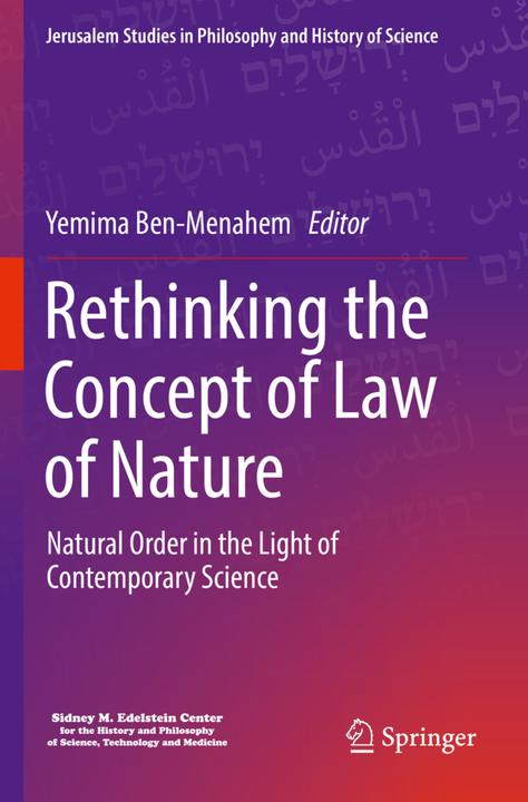 Produktbild Rethinking the Concept of Law of Nature (Yemima Ben-Menahem, 2023)