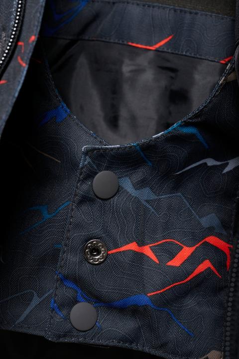 Actual product image Color Kids COSki Jacket AOP - 741119 (116)