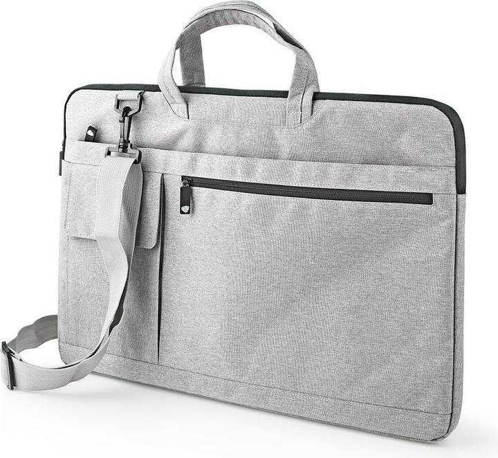Actual product image Nedis Notebook Bag - Laptop Bag - Briefcase - Shoulder Bag - Wearing Belt - 17-18" - (18", Universal)