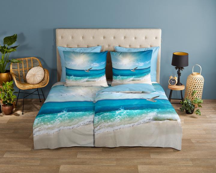 Actual product image Good Morning Sealife (Bedding set, 155 x 220 cm)
