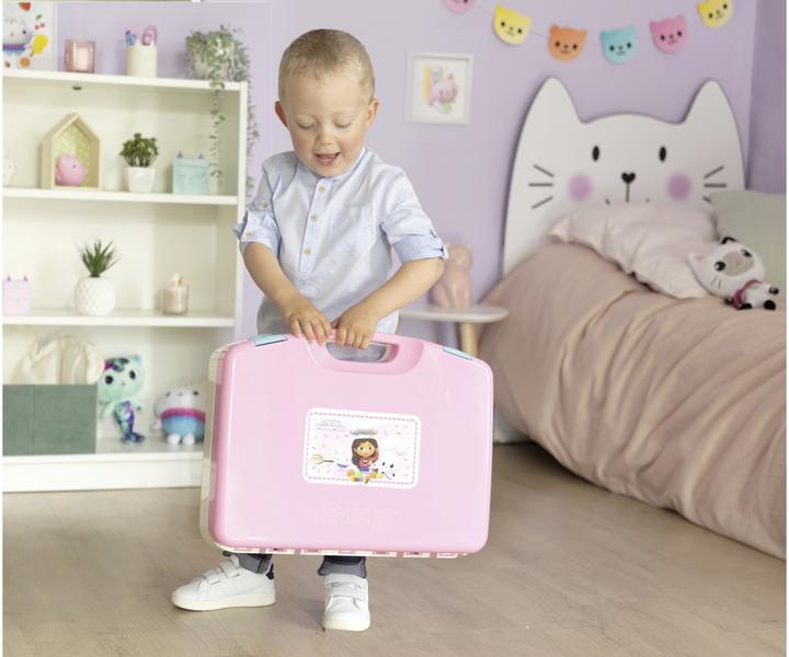 Actual product image Smoby Gabby's Dollhouse Mobile Play Kitchen (43 x 35 x 76 cm) - With 13 accessories - for children from