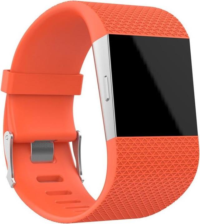 Immagine prodotto JTI Bracciale compatibile con Fitbit Surge, arancione - S (Silicone)