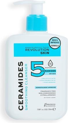 Revolution Skincare Ceramides Smoothing Facial Cleanser 236ml (Reinigungsmilch, 236 ml)