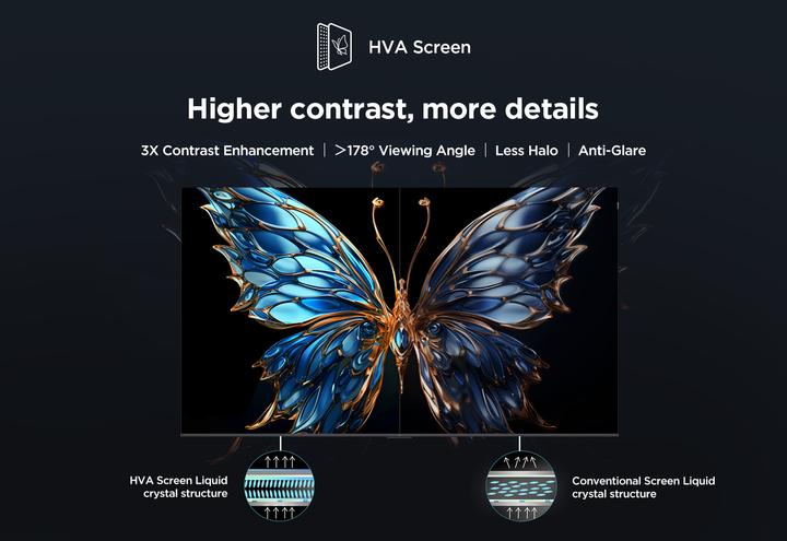 Produktbild TCL 43P7K (43", QLED, 4K, 2025)