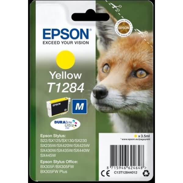 Produktbild Epson T1284 DuraBrite Ultra (Y)