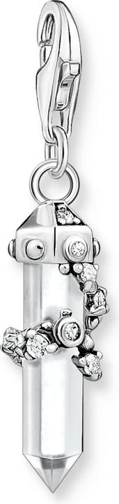 Thomas Sabo Charm-Anhänger Milky Quarz Silber (925er Silber)