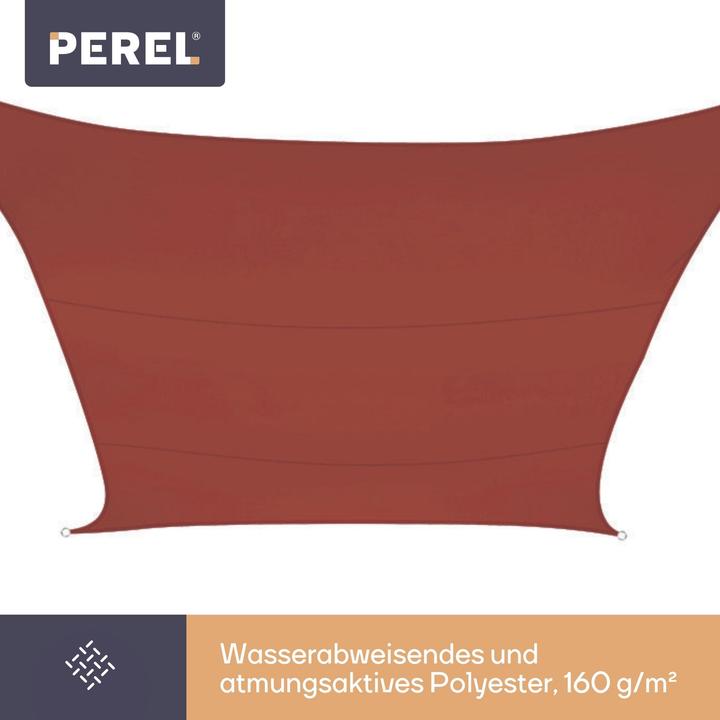 Immagine prodotto Perel SUNSAIL - RETTANGOLARE - 4 x 3 m - COLORE: TERRACOTTA (4 x 3 m)