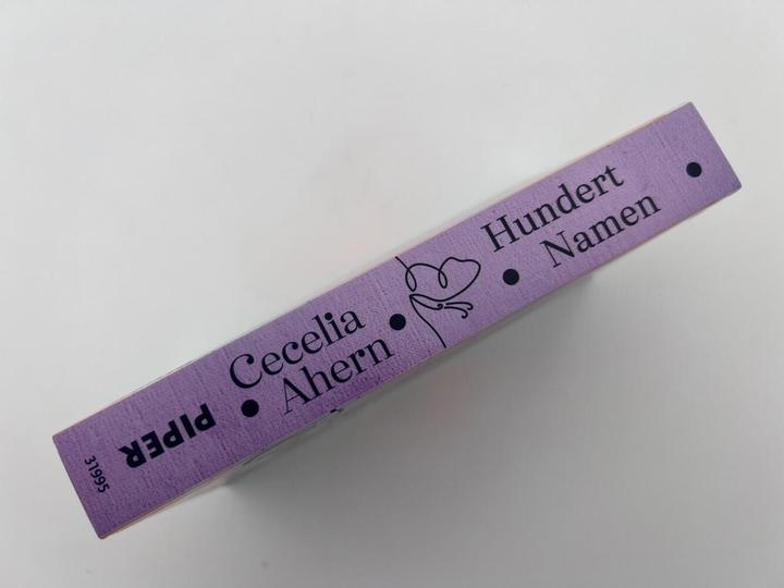 Actual product image Hundert Namen (German, Cecelia Ahern, Christine Strüh, 2023)