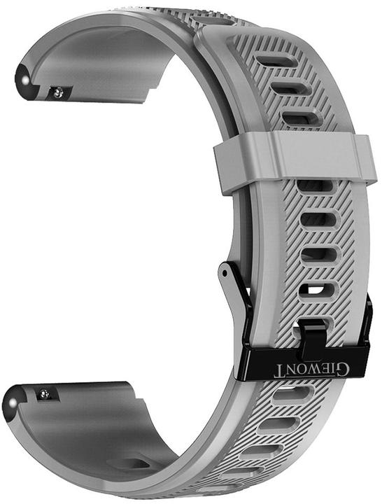 Produktbild Quartz Armband für Giewont Focus GW430 GWP430-3 Smartwatch – Stein (Silikon)