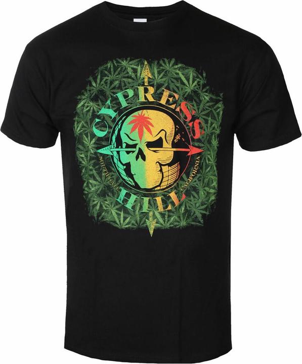 Immagine prodotto Cypress Hill Adulti South Gate Foglie in cotone Logo TShirt (XL)