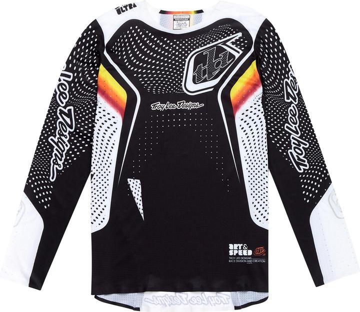 Troy Lee Designs Sprint Ultra Jersey, Optic, black, S (S)