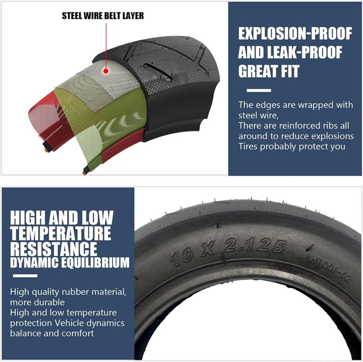 Actual product image Aloskart E-scooter tyres and inner tube