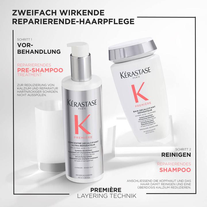 Image du produit Kérastase Première Repair Routine Set pour cheveux abîmés - 730ml (Set soin capillaire)