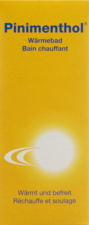 Actual product image Pinimenthol Heat bath (200 ml, Bath oil)