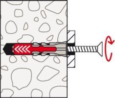 Actual product image Fischer Drywall dowel set (210 pcs.)