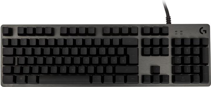 Actual product image Logitech G Mechanical gaming keyboard G512 with cable, USB 2.0, QWERTZ, carbon fibre, RGB (DE, Cable)