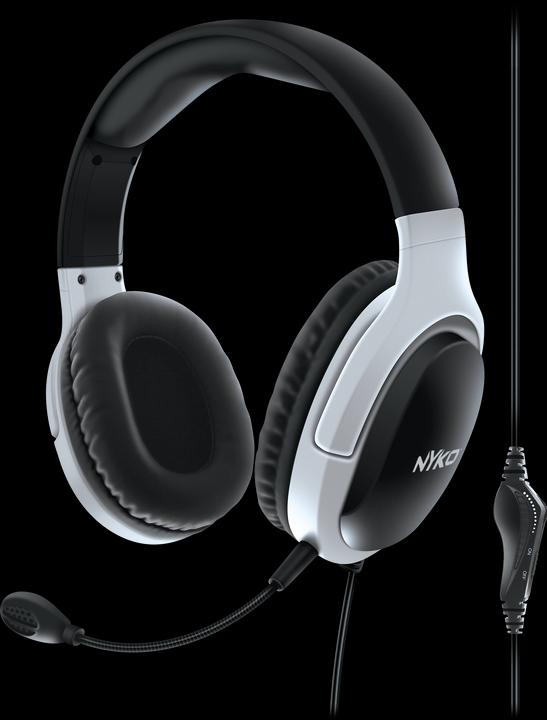 Nyko NP5-5000 Headset True Wireless Stereo (TWS) Head-band Gaming Black, White (Wireless)