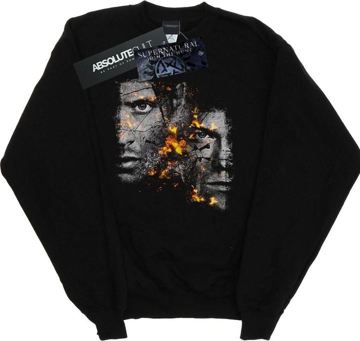Supernatural Sam And Dean Fire Sweatshirt