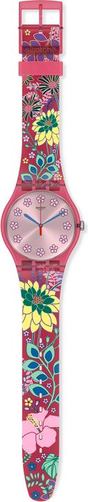 Actual product image Swatch Dhabiscus (Analogue wristwatch, 41 mm)
